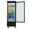 ORIKOOL Glass Door Merchandiser Refrigerator 19.2 Cu.ft Swing Door Commercial Display Refrigerators Merchandising Refrigeration with LED Top Panel