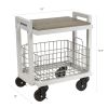 Atlantic 2-Tier Cart System (White)