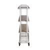 Atlantic 4-Tier Cart System White