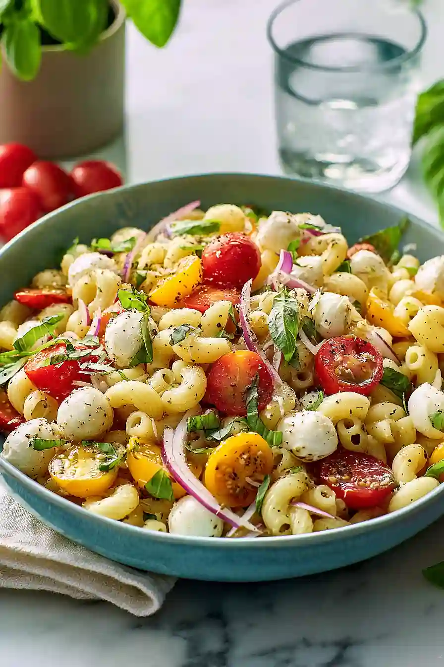 caprese pasta salad