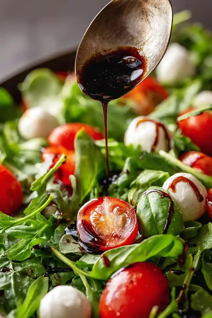 caprese salad wreath