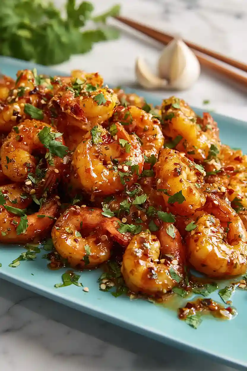 honey garlic butter shrimp