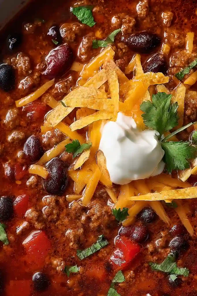 crockpot taco soup