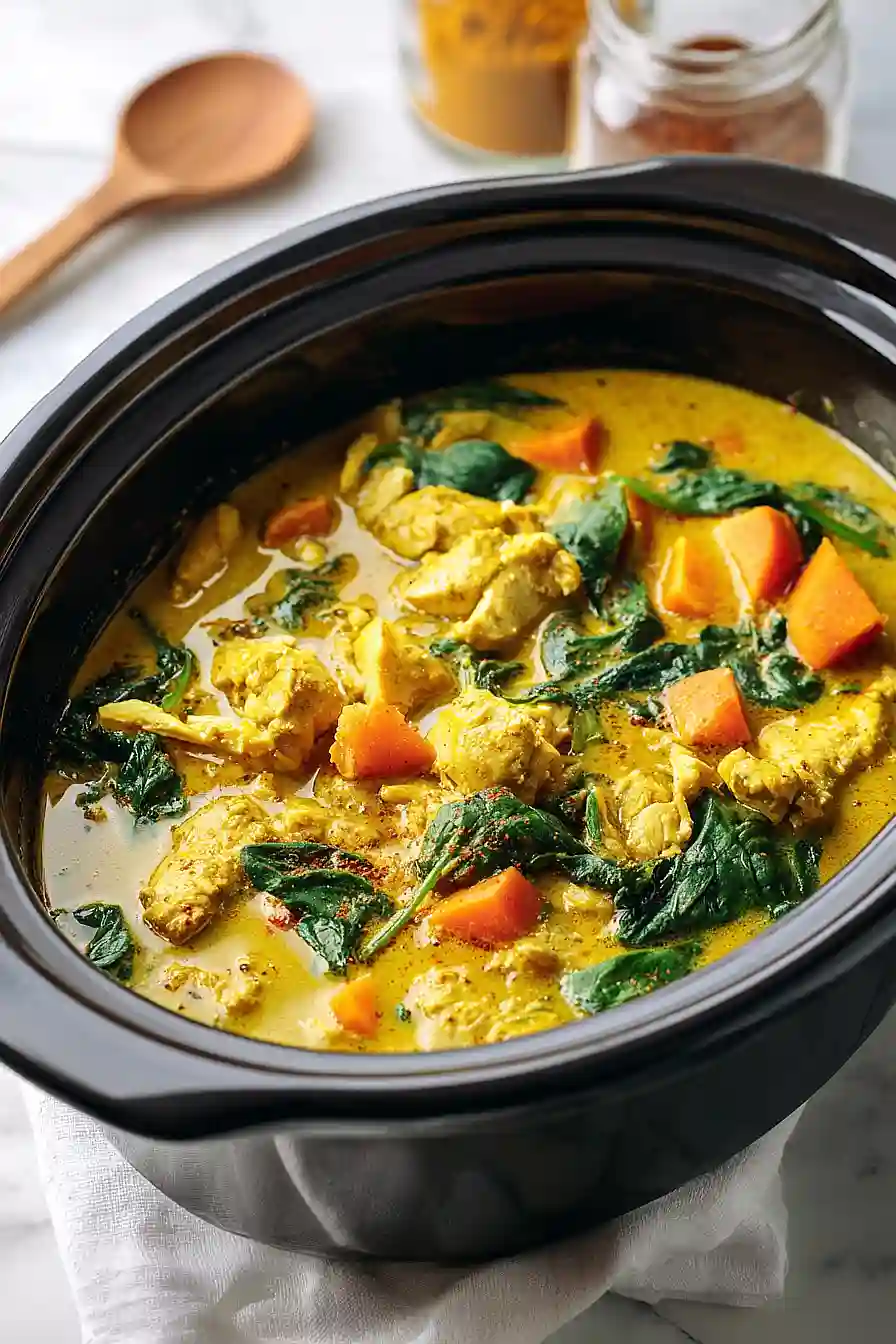 crockpot coconut chicken