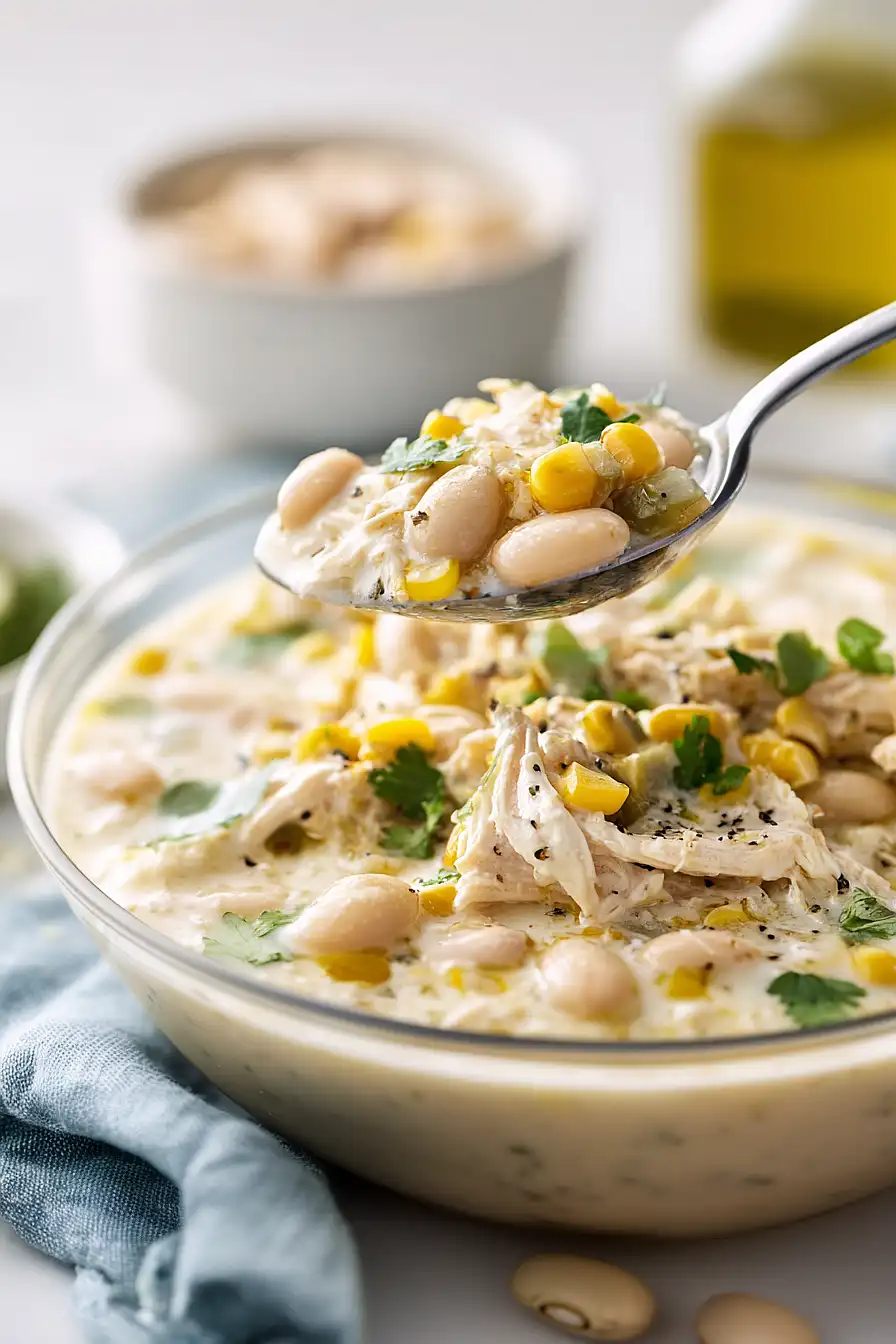 crockpot white chicken chili